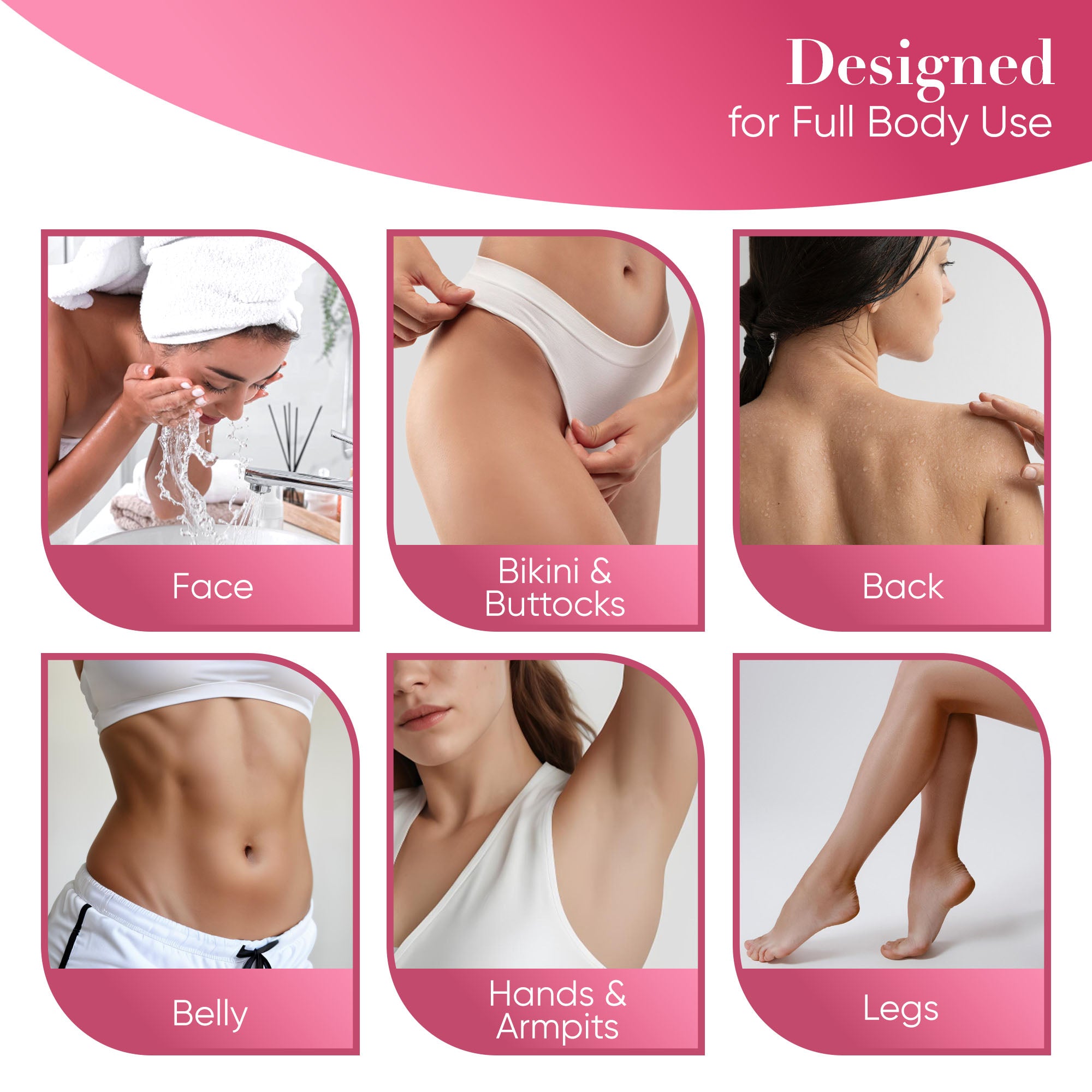 Depilation Powder Kaolin-Based with Flower Scent 100g