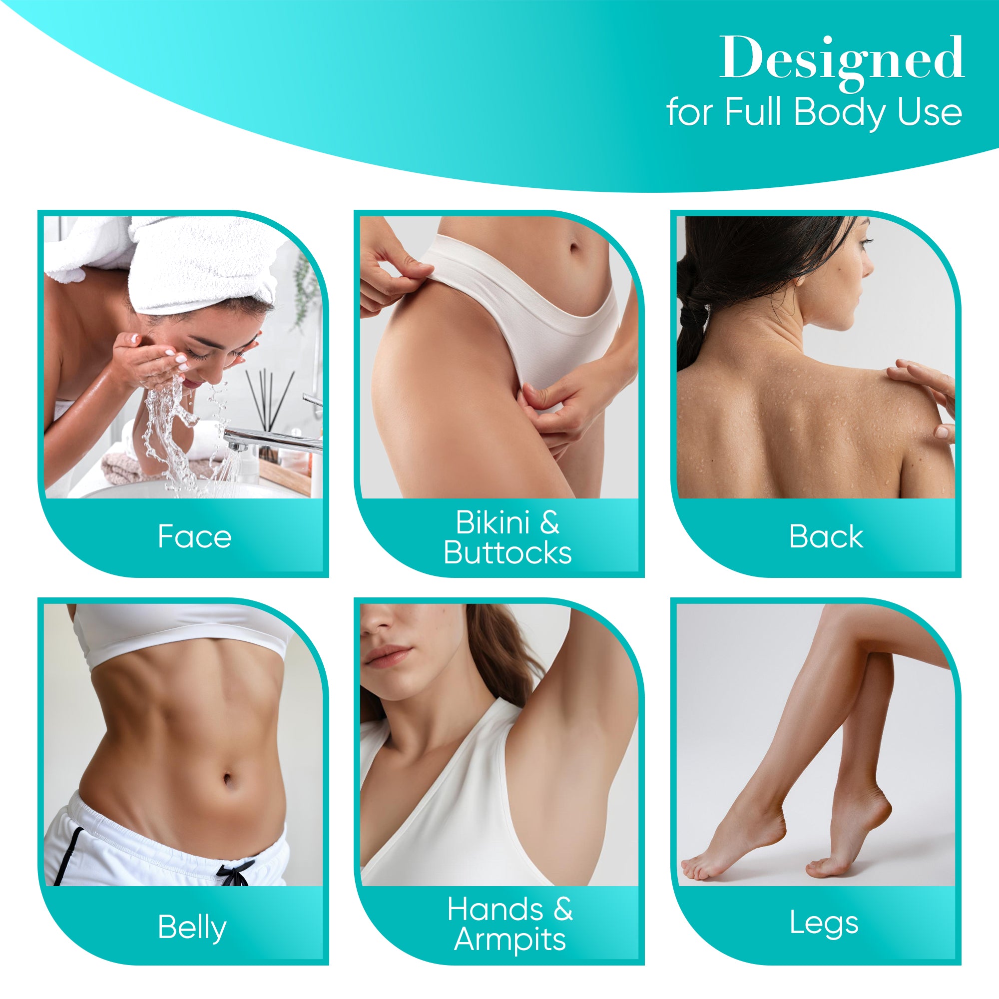 Depilation Powder Kaolin-Based with Menthol 100g