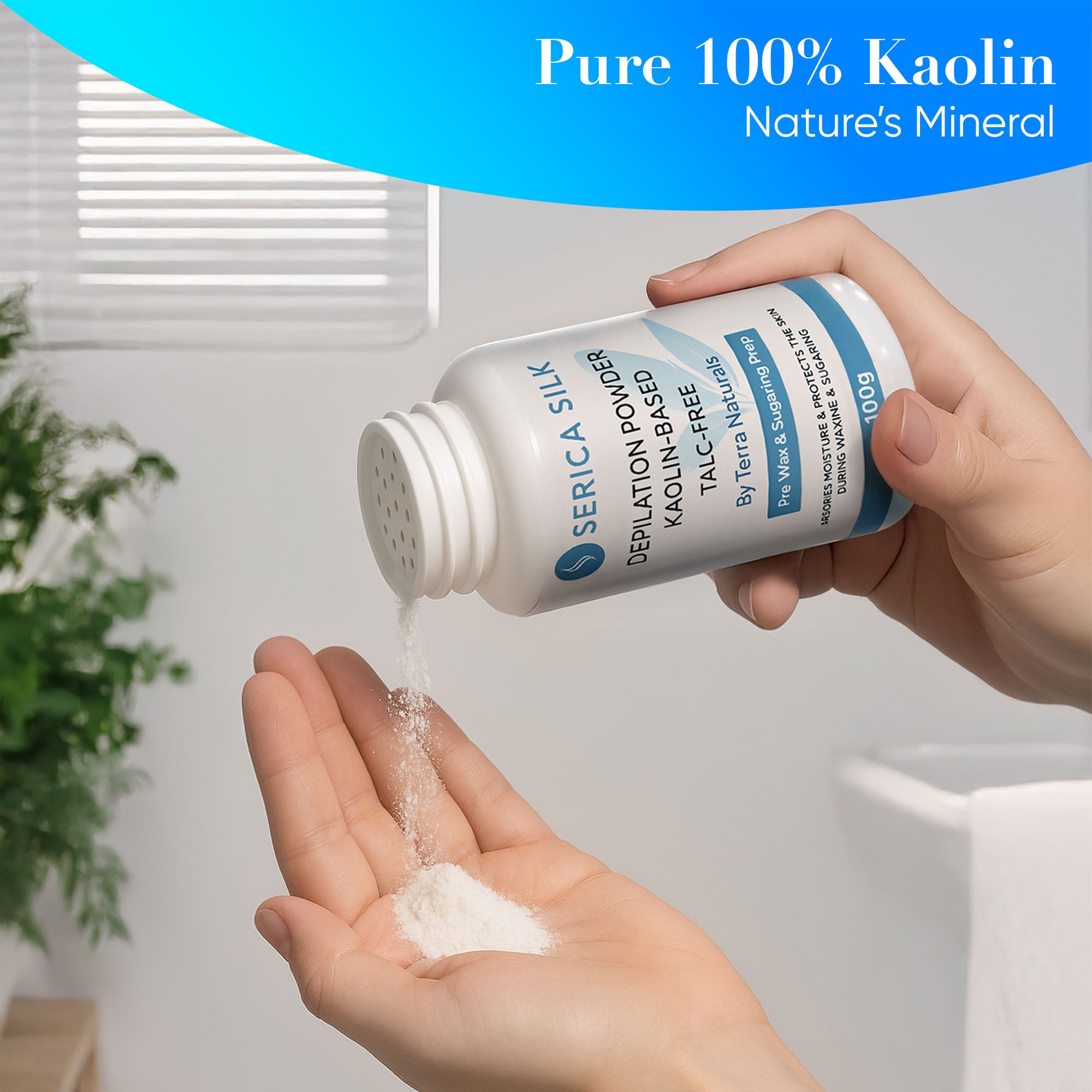 Depilation Powder Kaolin-Based Pre Wax 100g