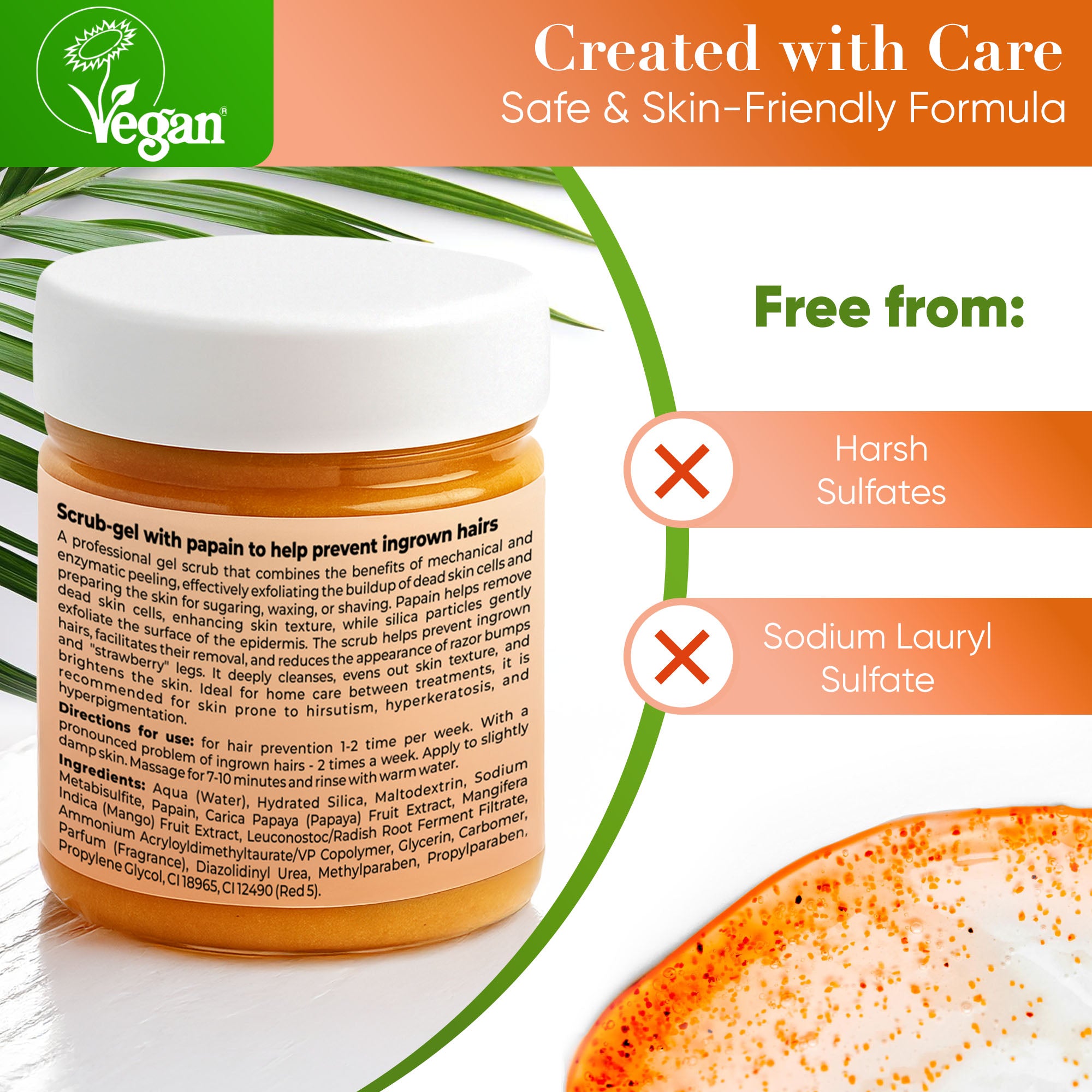 Exfoliation Scrub-Gel with Papain – 150ml