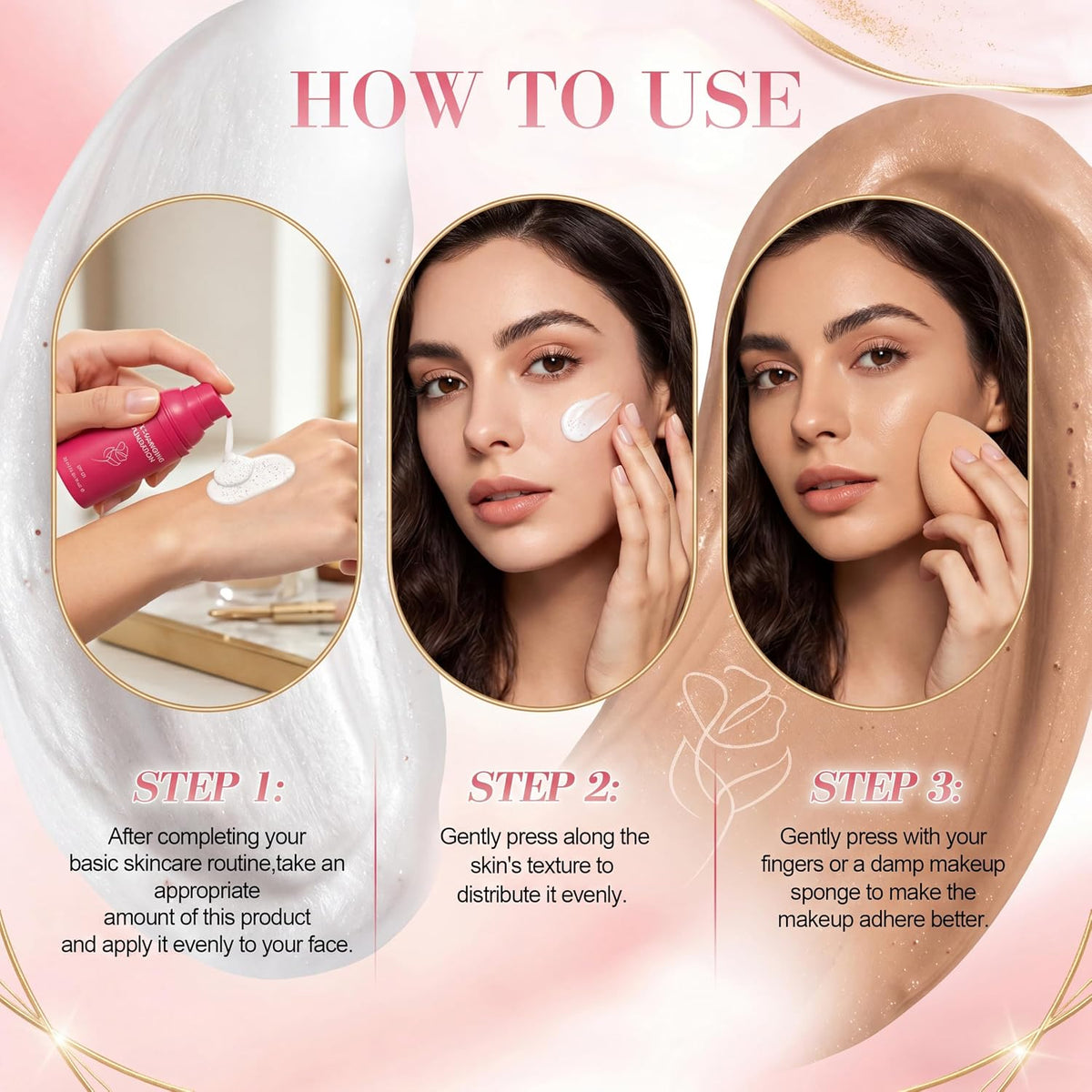 Colour Changing Foundation for Mature Skin with SPF 50 – Shade Adapting, 30ml
