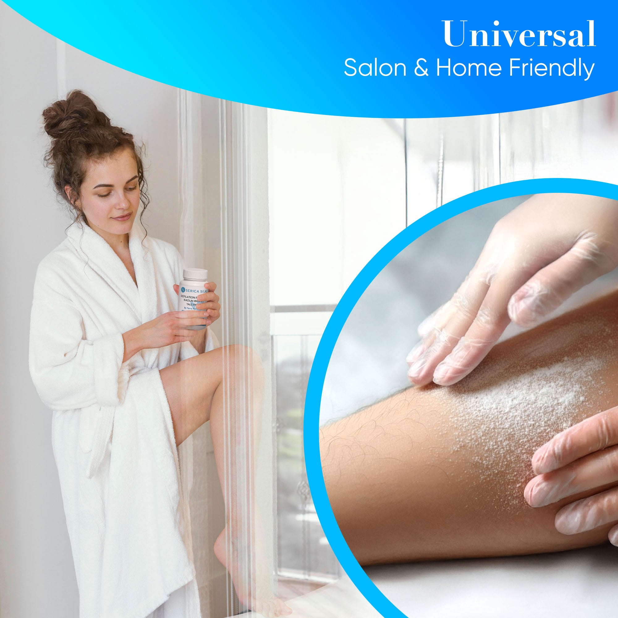 Depilation Powder Kaolin-Based Pre Wax 100g