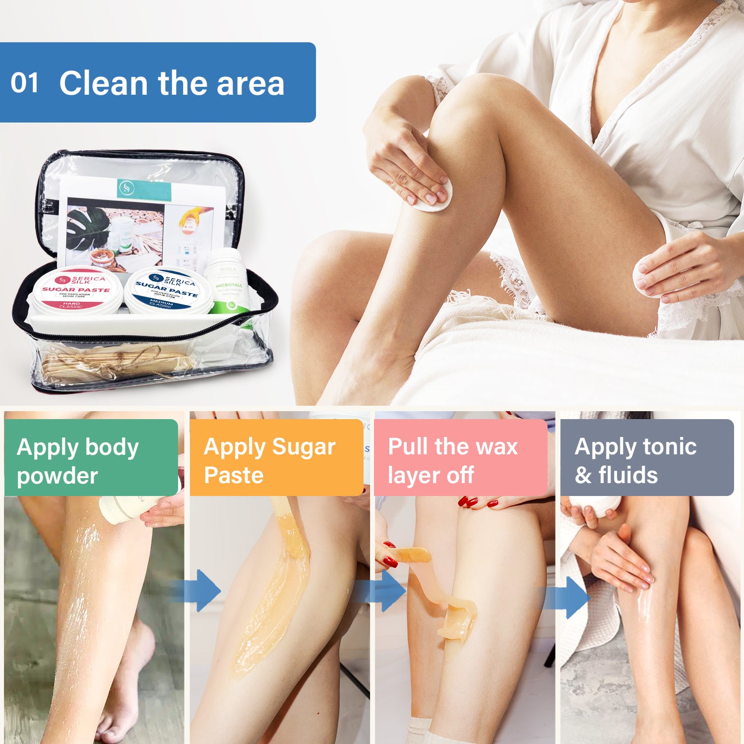 Sugar Paste Wax for Home Care Depilation Hard