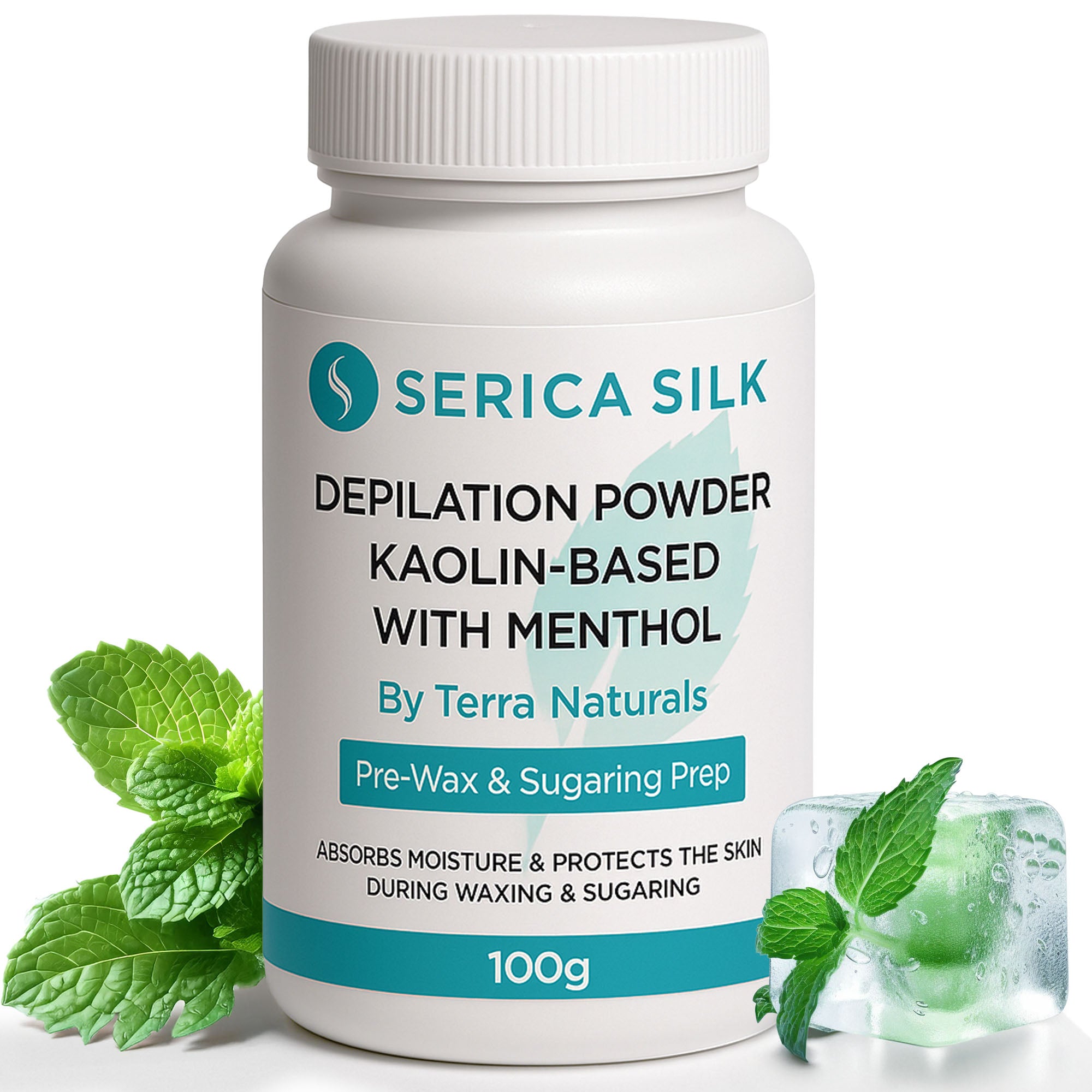 Depilation Powder Kaolin-Based with Menthol 100g