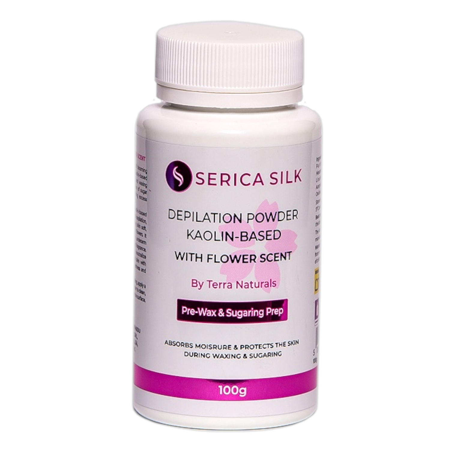 Depilation Powder Kaolin-Based with Flower Skent 100g